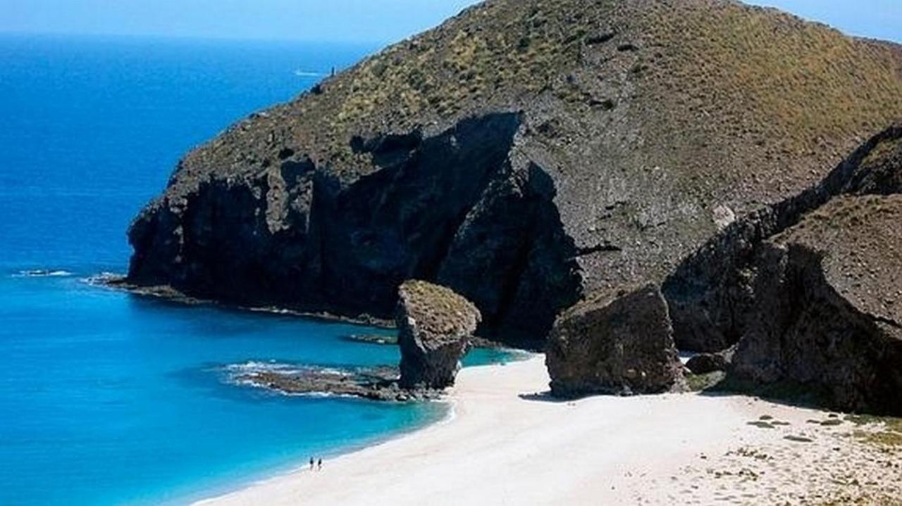Homes Of Spain, Apartamentos Paraiso Vera Playa, Fatu Hiva, Bajo A Con Piscina Privada En Jardin Privado, Primera Linea De Playa, Wifi Exteriör bild