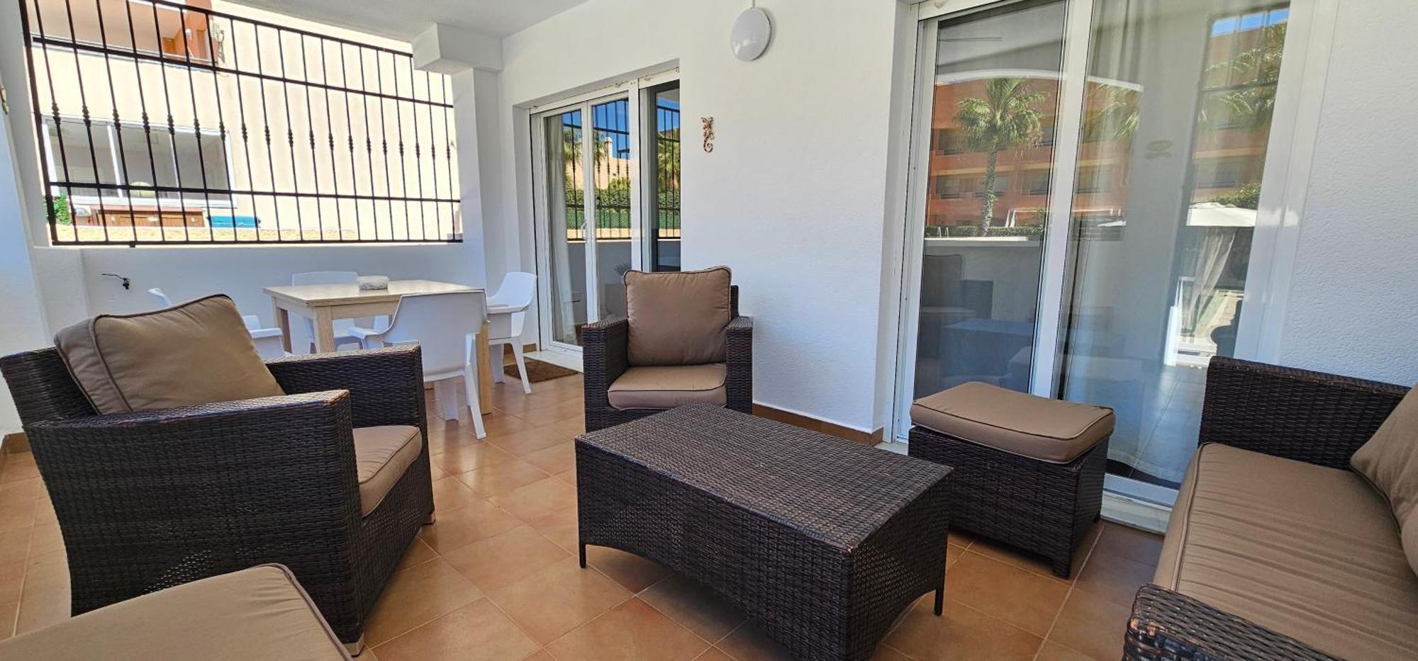 Homes Of Spain, Apartamentos Paraiso Vera Playa, Fatu Hiva, Bajo A Con Piscina Privada En Jardin Privado, Primera Linea De Playa, Wifi Exteriör bild
