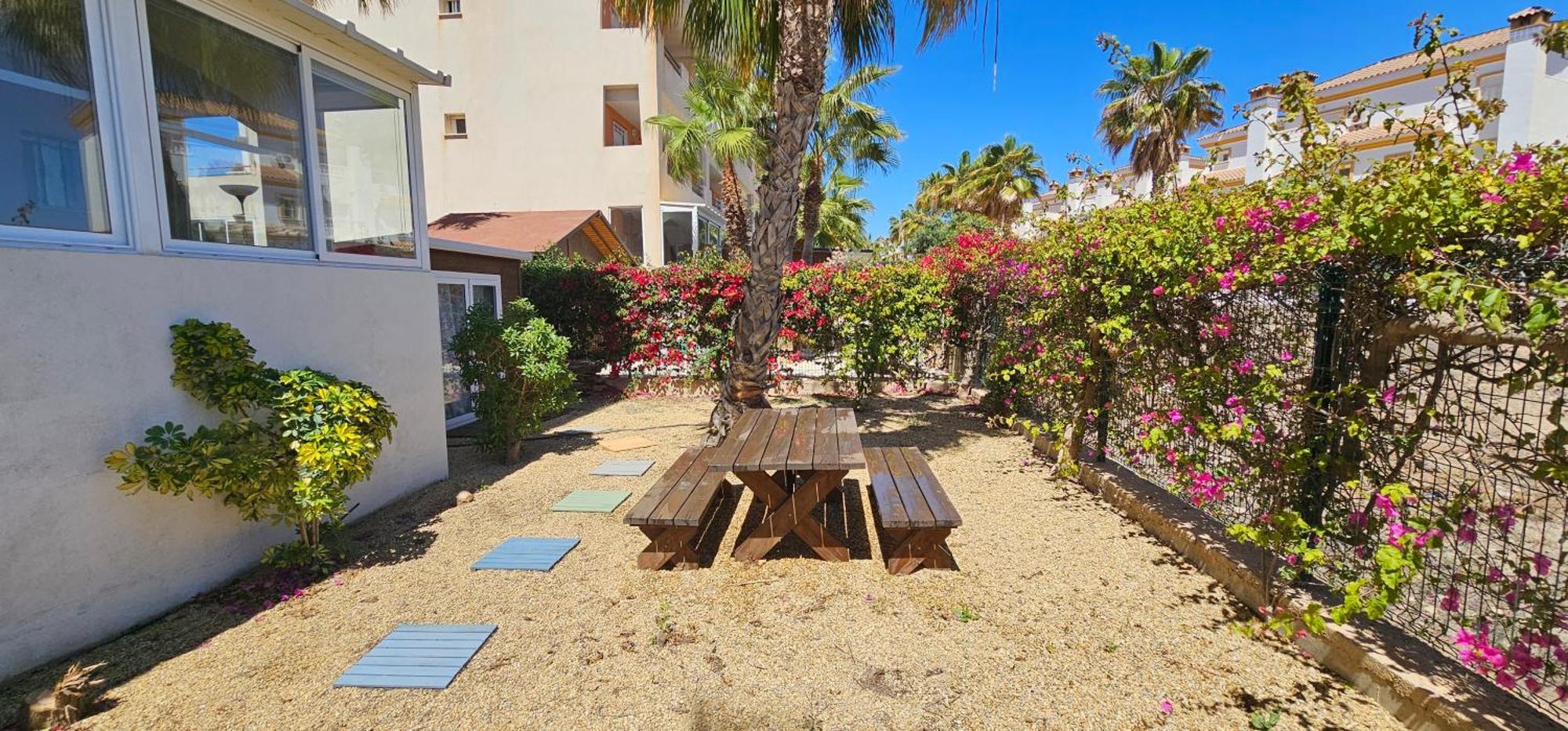 Homes Of Spain, Apartamentos Paraiso Vera Playa, Fatu Hiva, Bajo A Con Piscina Privada En Jardin Privado, Primera Linea De Playa, Wifi Exteriör bild