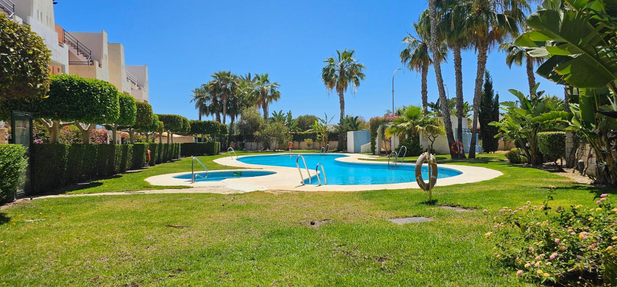 Homes Of Spain, Apartamentos Paraiso Vera Playa, Fatu Hiva, Bajo A Con Piscina Privada En Jardin Privado, Primera Linea De Playa, Wifi Exteriör bild