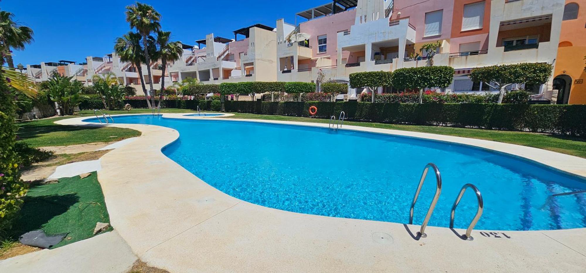 Homes Of Spain, Apartamentos Paraiso Vera Playa, Fatu Hiva, Bajo A Con Piscina Privada En Jardin Privado, Primera Linea De Playa, Wifi Exteriör bild